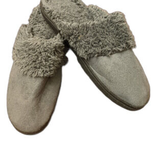 Blue/Gray Isotoner Slippers Ladies size US 8.5 to 9